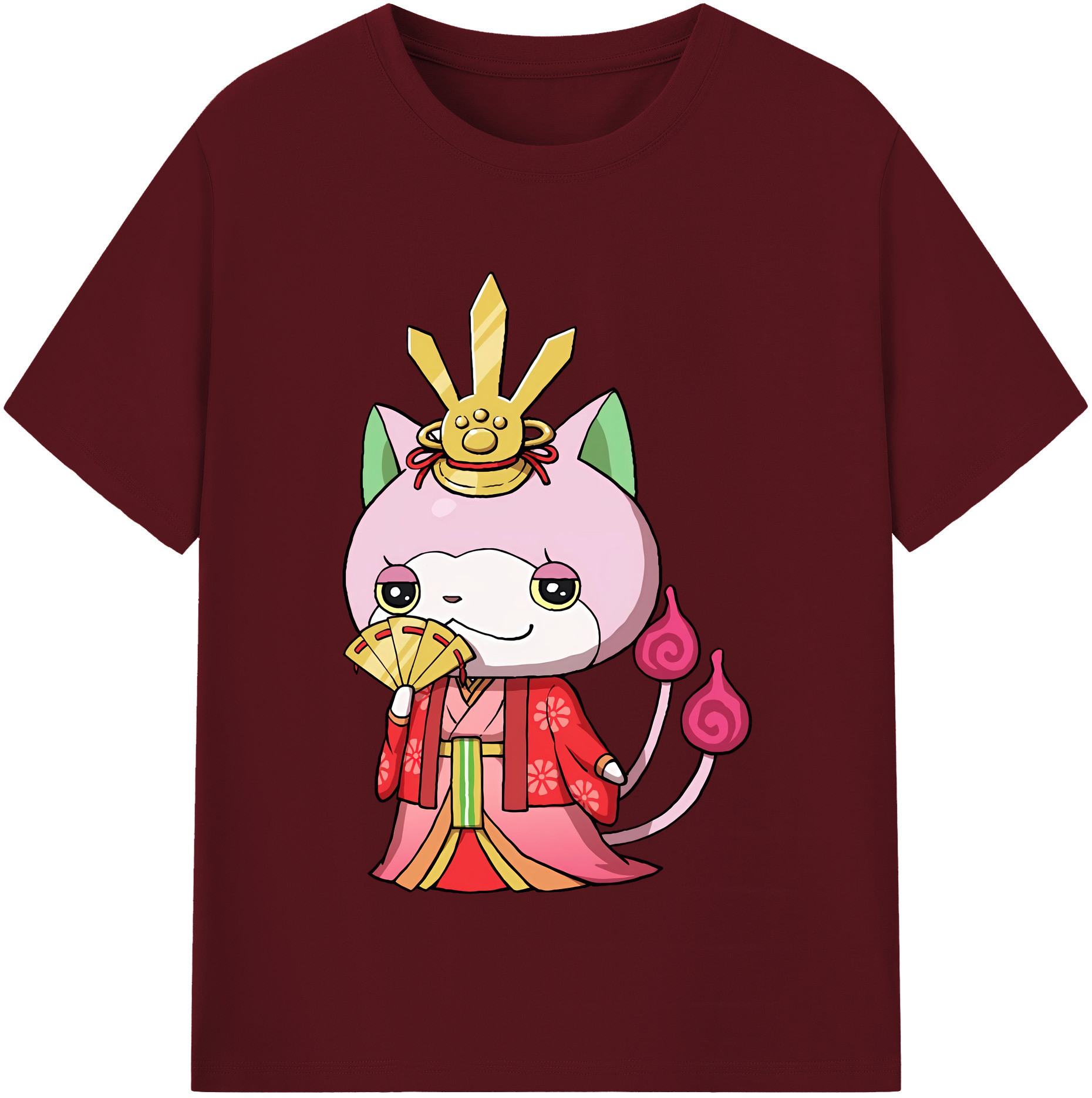 （画像用） 妖怪ウォッチ Yo-kai Watch 綿100％半袖Tシャツ（フロントプリント）